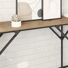 vidaXL Console Table Artisan Oak 180 x 30 x 75 cm Engineered Wood