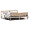 vidaXL Bed Frame with Headboard without Mattress 200x200 cm