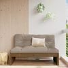 vidaXL Middle Sofa Honey Brown 120x80 cm Solid Wood Pine