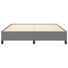 vidaXL Bed Frame without Mattress Dark Grey Super King Fabric