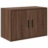 vidaXL Garage Cabinets 2 pcs Brown Oak Engineered Wood