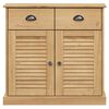 vidaXL Highboard VIGO 78x40x175 cm Solid Wood Pine