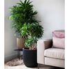 Capi Planter Groove 43x41 cm Black