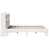 vidaXL Bed Frame without Mattress White 140x200 cm Solid Wood Pine