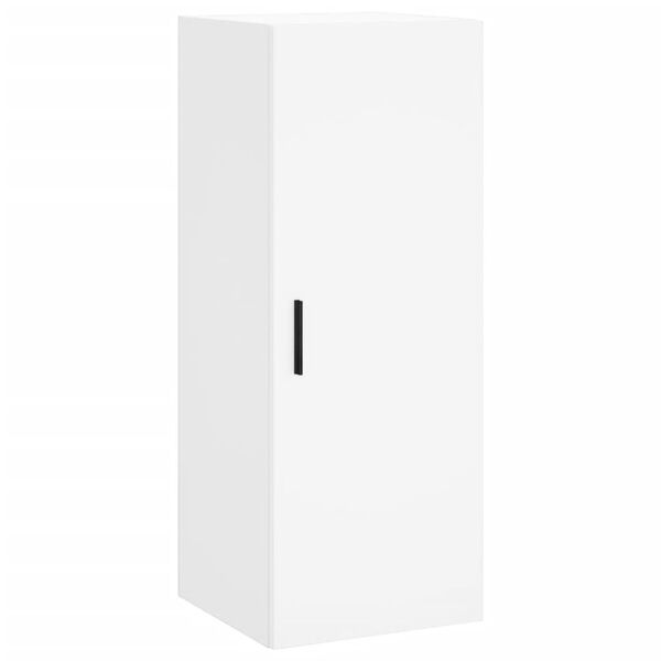 vidaXL Wall Mounted Cabinet White 34.5x34x90 cm