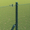 vidaXL Fence Post Green 25 x 1.5 m (16 x 16 mm mesh) Steel and PVC