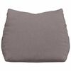 vidaXL Back Pillow Taupe 45 x 20 x 35 cm Fabric