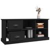 vidaXL TV Cabinet Black 102x35.5x47.5 cm Engineered Wood