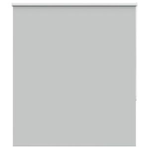vidaXL Roller Blind Blackout Light Grey 135x130 cm Fabric Width 131.6 cm Polyester