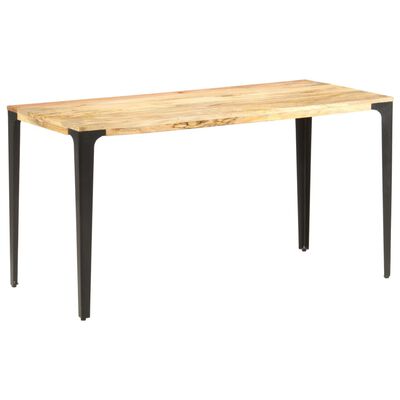 vidaXL Dining Table 140x70x76 cm Solid Mango Wood
