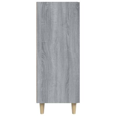 vidaXL Sideboard Grey Sonoma 69.5x34x90 cm Engineered Wood