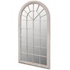 vidaXL Rustic Arch Garden Mirror 60x116 cm for Indoor and Outdoor Use