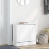 vidaXL Shoe Cabinet White 60x21x57 cm Engineered Wood