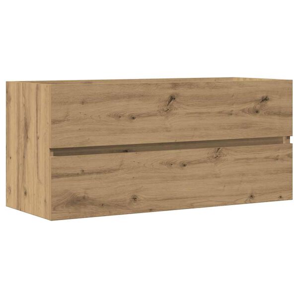 vidaXL Sink Cabinet Artisan Oak 100x38.5x45 cm Engineered Wood