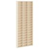 vidaXL Wall Display Case Beige 30 x 4.5 x 75 cm Engineered Wood