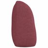 vidaXL Back Pillow Wine Red 120 x 24 x 50 cm Fabric