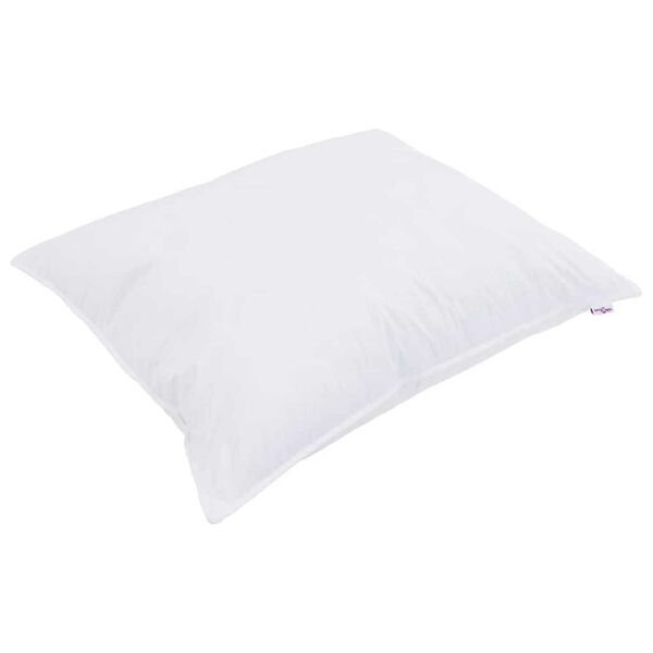 vidaXL Pillow with Pillow White 40 x 60 cm Cotton