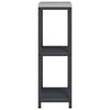 vidaXL Kitchen Storage with Shelf Anthracite 30 x 50 x 92 cm Steel