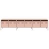 vidaXL TV Cabinet Pink 202x39x43.5 cm Cold-rolled Steel
