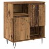 vidaXL Sideboard 3 pcs Old Wood 60 x 35 x 70 cm