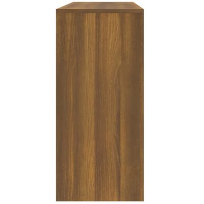 vidaXL Console Table Brown Oak 100x35x76.5 cm Engineered Wood