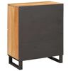 vidaXL Sideboard with Storage Brown 60 x 33 x 75 cm Solid Mango Wood