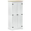 vidaXL Wardrobes with Shelf White 76 x 50 x 170 cm Solid Pine Wood