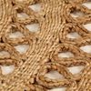 vidaXL Area Rug Hand-braided Jute 120 cm Round