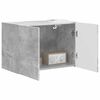 vidaXL TV Wall Cabinet Concrete Grey 59.5 x 31 x 40 cm Engineered Wood