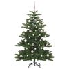 vidaXL Artificial Hinged Christmas Tree Green 150 cm PVC and Steel