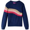 Kids'Sweater Knitted Navy 92