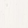 vidaXL Bed Headboard White 125.5x4x100 cm Solid Pine Wood