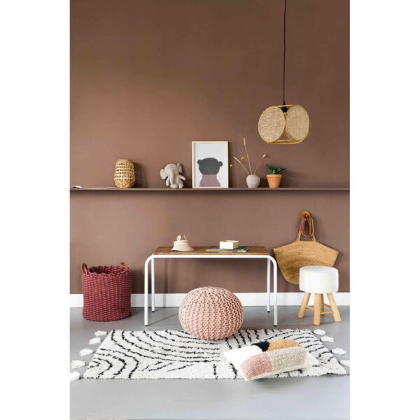 KidsDepot Table Original Mango Wood White