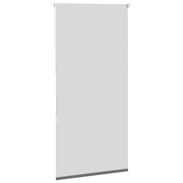 vidaXL Roller Blind Blackout Grey 80x175 cm Fabric Width 75.7 cm Polyester