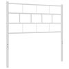 vidaXL Metal Replace Headboard White 107 cm