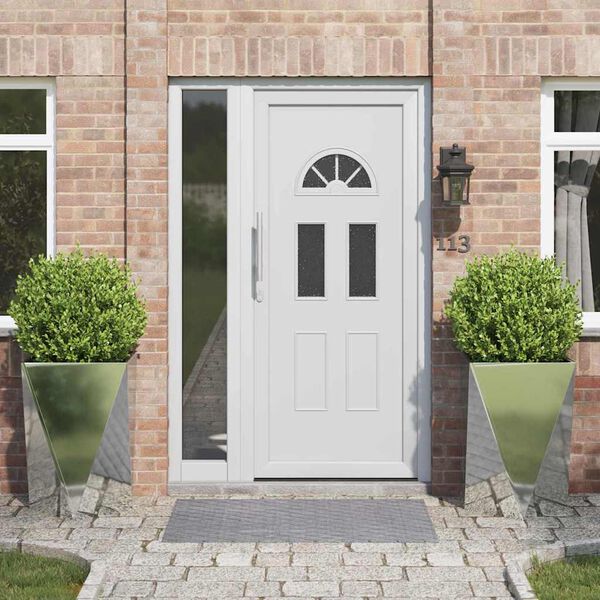 vidaXL Planter 2 pcs Silver 50 x 50 x 75 cm Galvanised Steel