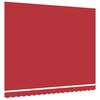 vidaXL Awning Replacement Fabric Red 400 x 350 cm Canvas