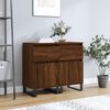 vidaXL Sideboards 2 pcs Brown Oak 40x35x70 cm Engineered Wood