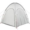 vidaXL Pool Tent with Roof Grey 366 x 305 x 231 cm Polyester