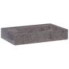 vidaXL Sink Grey 58x39x10 cm Marble