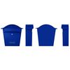 Perel Mailbox Paris Blue