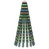 vidaXL LED Christmas Tree 150 cm 240 LEDs Multicolour Steel Green