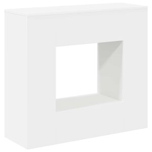 vidaXL Console Table White 82 x 29 x 74 cm Engineered Wood