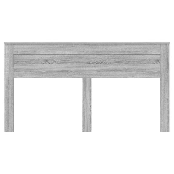 vidaXL Headboard Grey Sonoma 200 cm Engineered wood