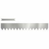 vidaXL Lawn Edging 50 pcs 100 x 0.05 x 15 cm Galvanised Steel Silver