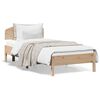vidaXL Bed Frame without Mattress 100x200 cm Solid Wood Pine