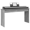 vidaXL Keyboard Stand Grey Sonoma 120 x 32 x 64 cm Engineered Wood