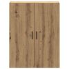 vidaXL Wall Mounted Cabinet Artisan Oak 69.5x34x90 cm