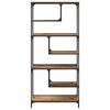 vidaXL Bookcase Old wood Engineered wood