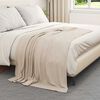 vidaXL Throw Blankets 6 pcs Beige 170 x 130 cm Fleece